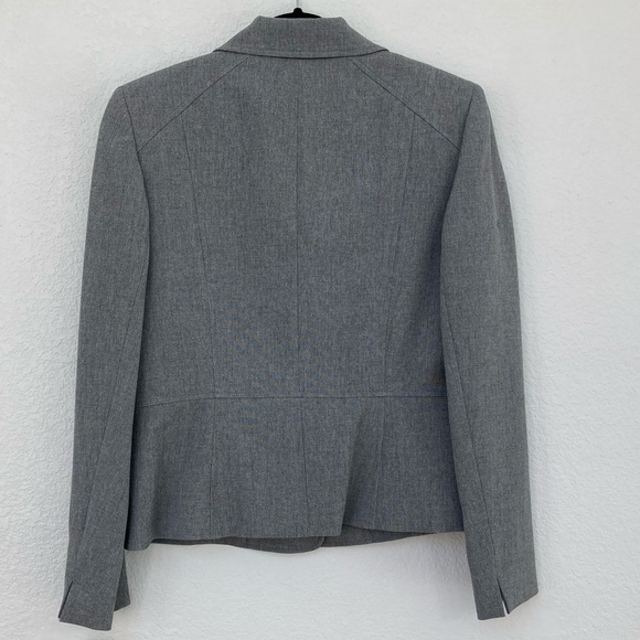 Kasper Light Gray Women's Suit Jacket - Picture 6 of 7